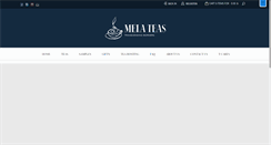 Desktop Screenshot of melateas.com